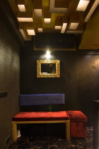 Waiting area digital spa design mumbai