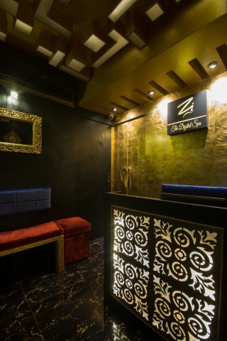 Waiting area and Reception digital spa design mumbai